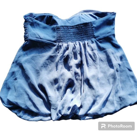 Y2K Throwback! Strapless Tulle Top - Picture 2 of 9